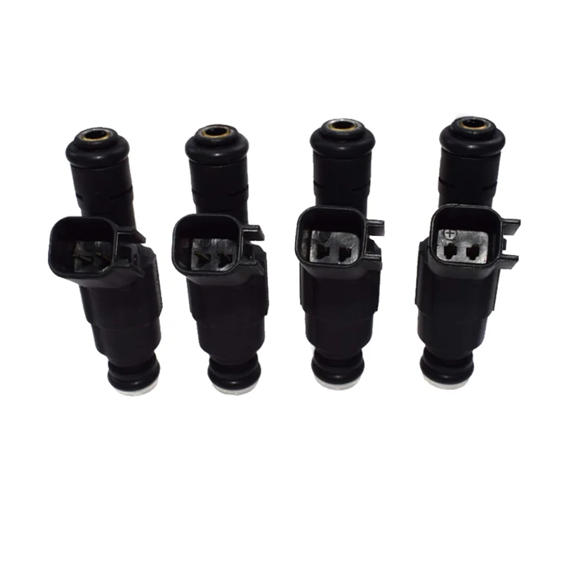 

4x 0280155784 04669938 Front Rear 4 Hole Fuel Injectors For Jeep Cherokee 1999-2004 Wrangler 4.0L Grand Cherokee. FJ570