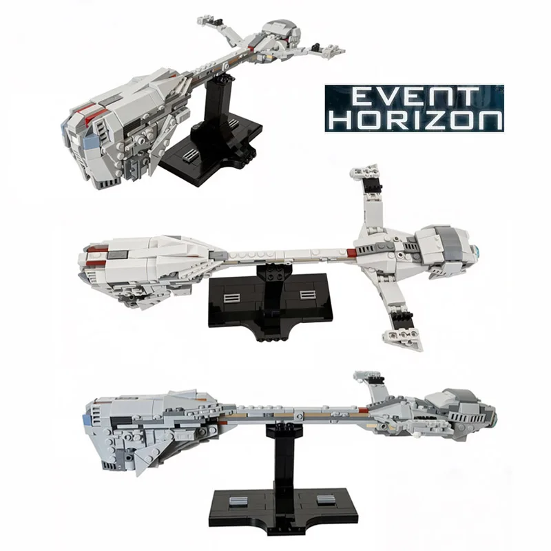 Фото 346 деталей MOC: Конструктор «Звездолёт класса Аккаматор» (The Event Horizon), модель для самостоятельной сборки, игрушка-конструктор для детей, подарочный набор №1