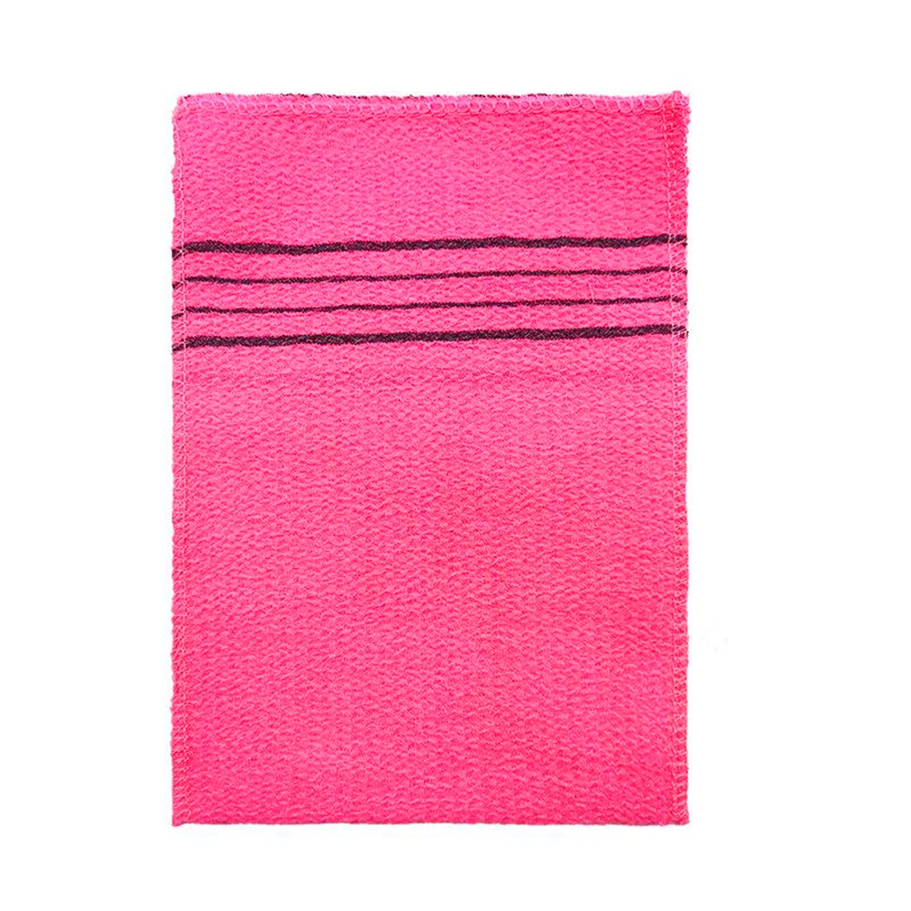 5*Exfoliating Bath Towel Korean Italy Asian Exfoliating Bath Washcloth Body Scrub Shower Soft Towel Bath Cleaning Towels