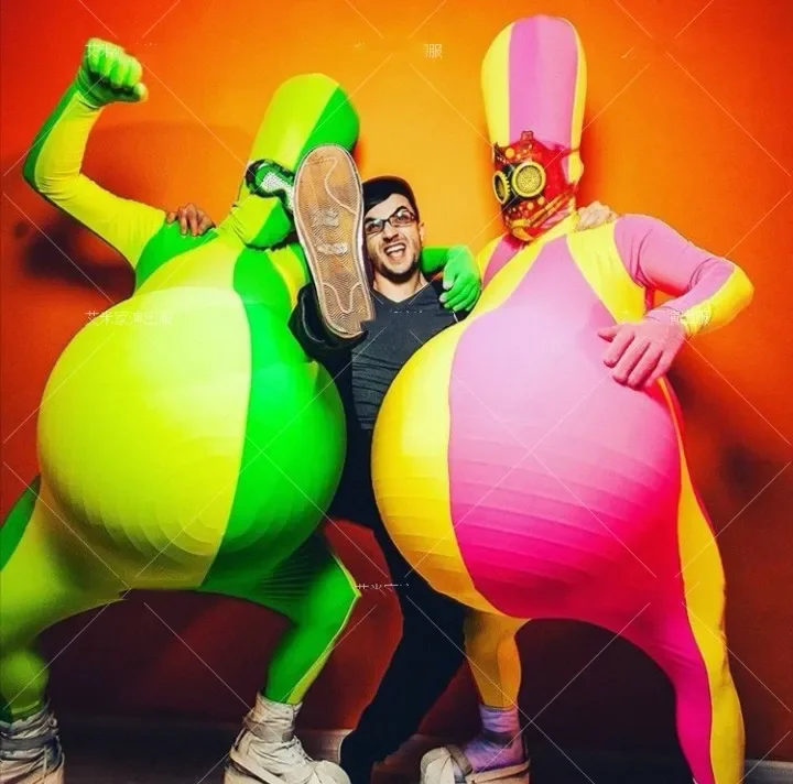 Флуоресцентная маска для ночного клуба