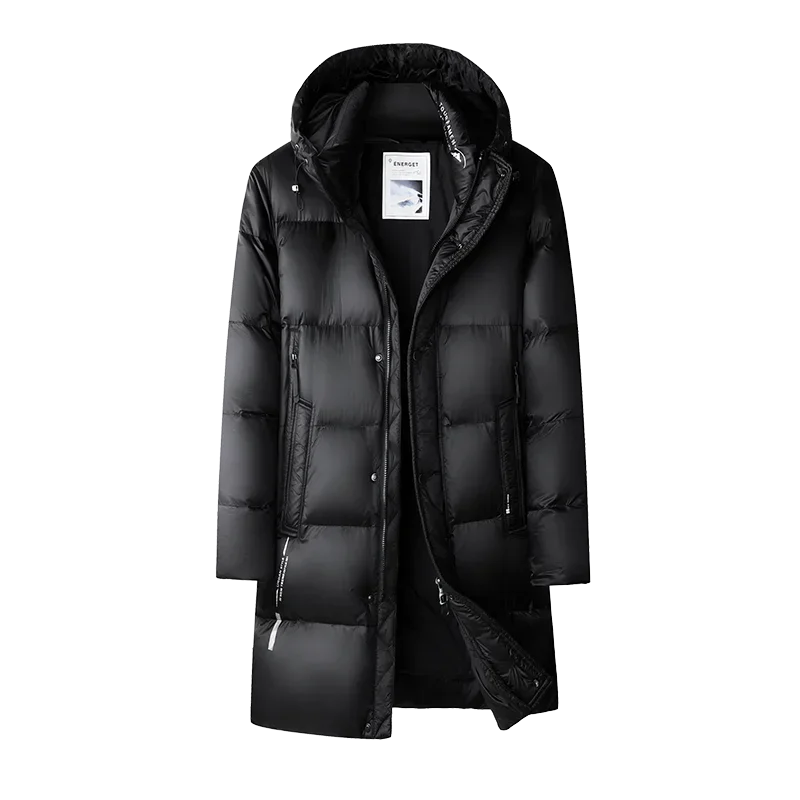 Дизайнерская одежда роскошная мужская зимняя куртка Мужская стеганая на утином