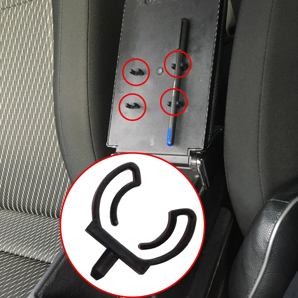 

2 шт. для Skoda Octavia Superb Combi Scala Enyaq славянская Rapid Yeti Kamiq Fabia Karoq Автомобильный Замок Карандаш фиксирующие зажимы черный