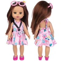 girl doll 14 inch realistic lifelike vivid girl dolls soft simulation silicone vinyl doll toy for boys girls