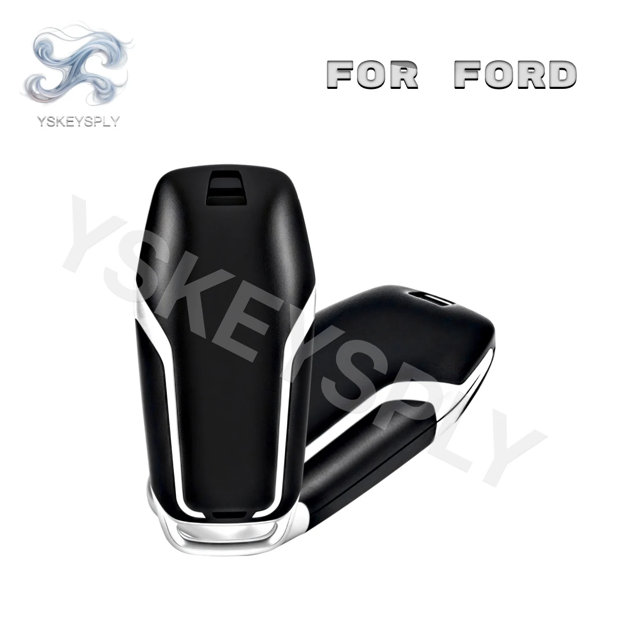 Фото Для Ford Edge Fusion Explorer Mustang: Умный дистанционный ключ ID49 902 МГц, 5 кнопок, бесключевой доступ, M3N-A2C31243300, с чистым лезвием №2