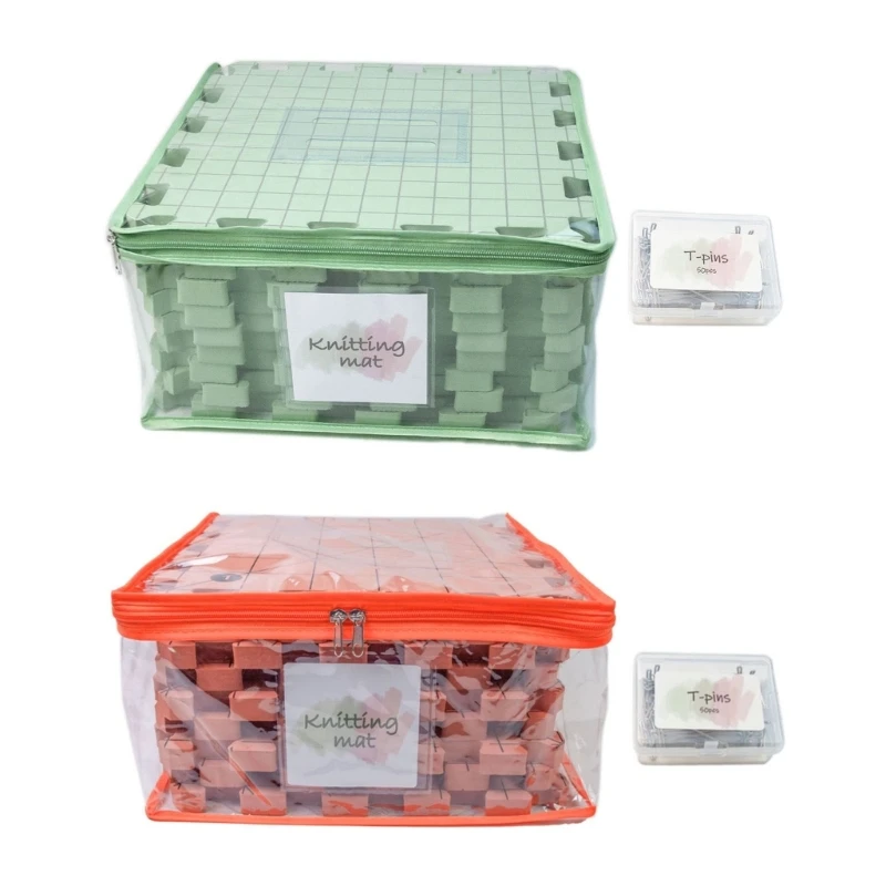 9x/набор блокирующих ковриков для вязания крючком. Блокировочная доска