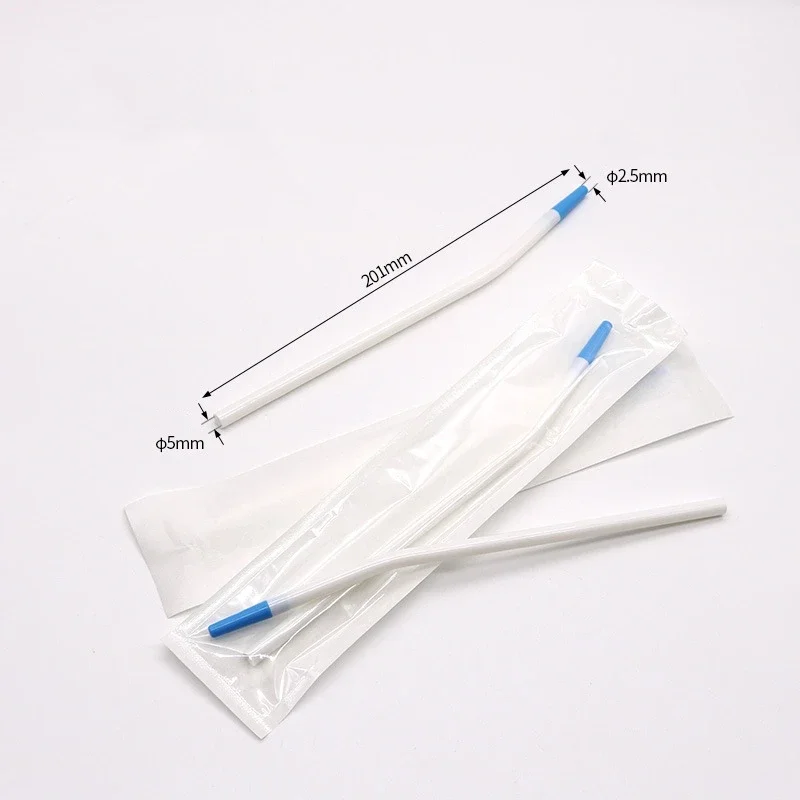 Фото 50/100 шт. одноразовые хирургические аспирационные насадки для стоматологической клиники, стоматологический хирургический аспиратор, аспирационная трубка, инструмент для всасывания слюны для клиники №4