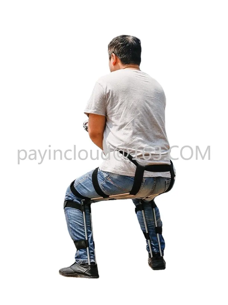 

Portable Sports Wearing Invisible Seat Folding Stool Exoskeleton Wearing Chair Fishing Travel Multifunctional Seat