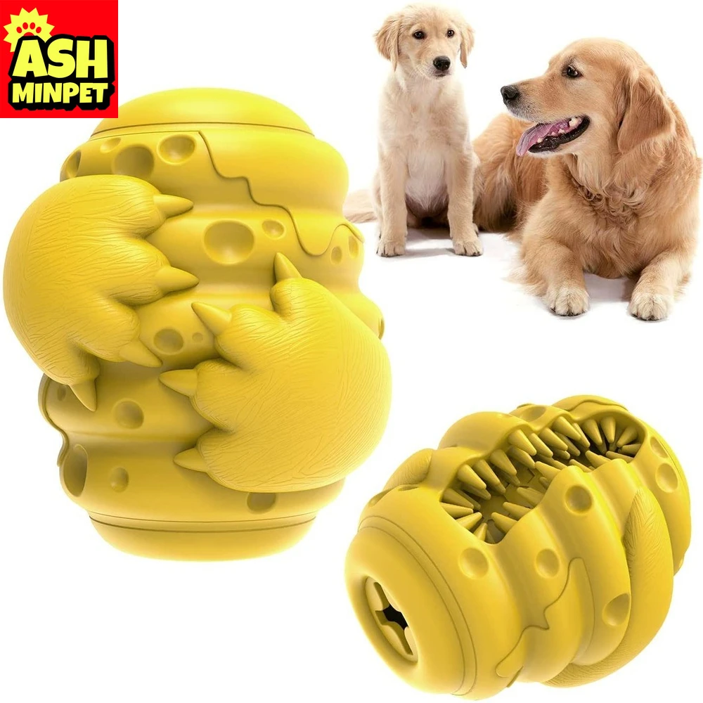 

New Bear Paw Dog Chew Toy for Aggressive Chewers Large Breeds Dog Treat Dispenser Dog Slow Food Teeth Cleaning Reduces Anxiety