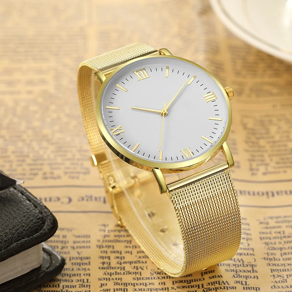 New Men's Watch Business Leisure Quartz Watch Fashion Thin Mesh Quartz Watch Luxury Watch Men enlarge