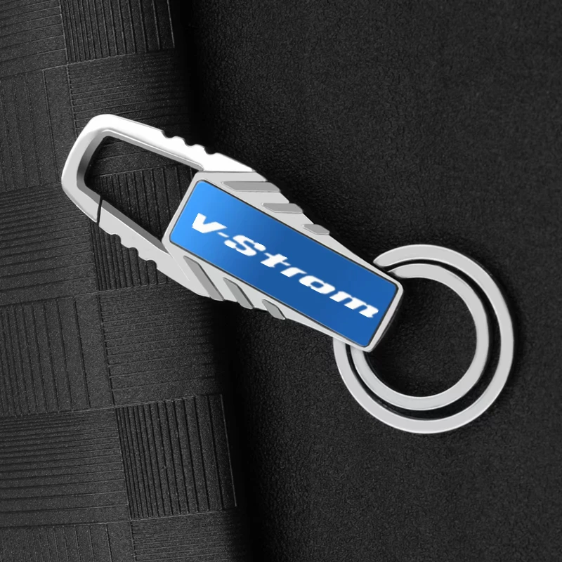 

Motorcycle Keychain Blue Keyring For SUZUKI VSTROM 650 DL250 DL650 V-Strom DL1000 DL 650/XT 1000/XT Accessories