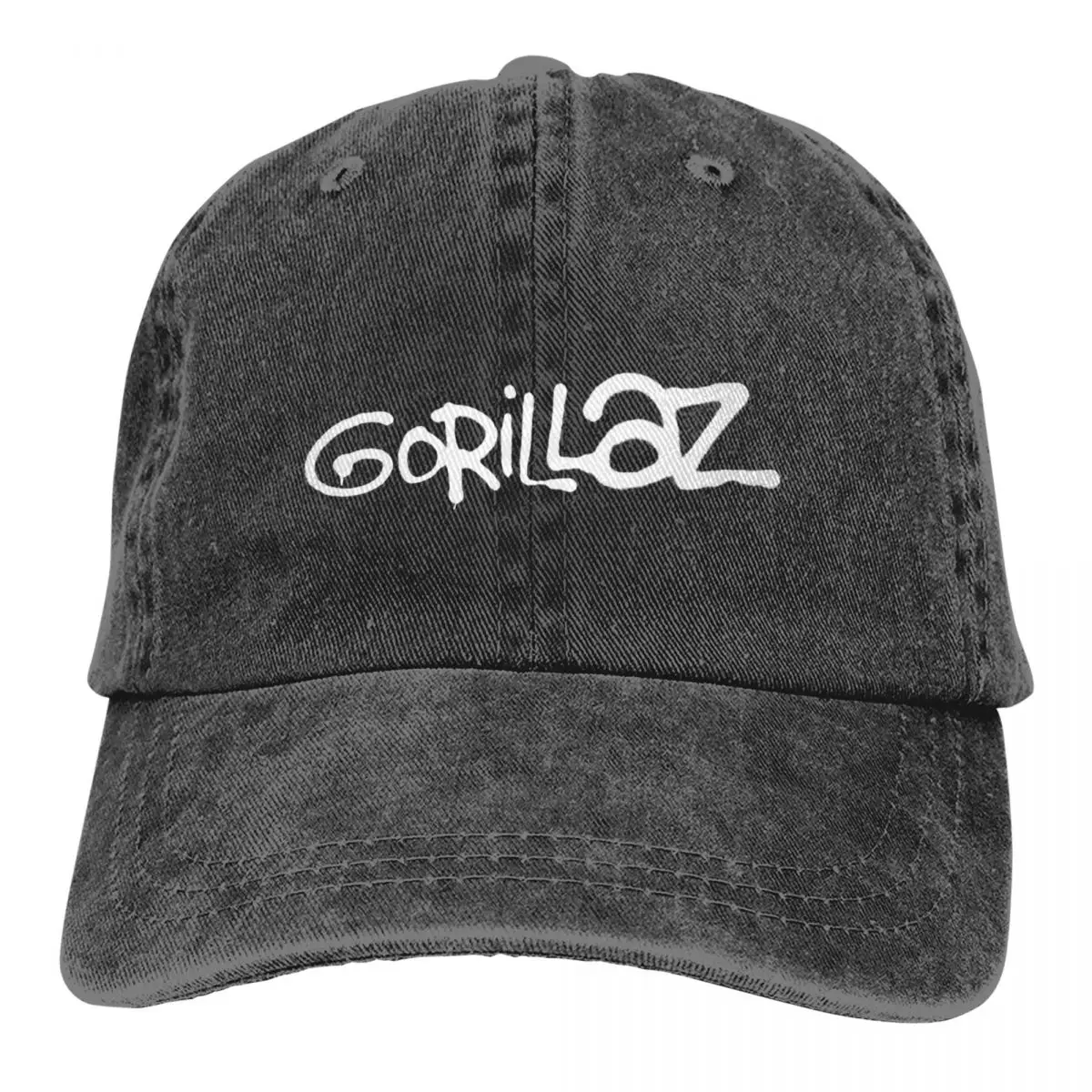 

Gorillaz Band Merch Unisex Style Baseball Cap Vintage Distressed Washed Caps Hat Casual Outdoor Summer Soft Snapback Hat