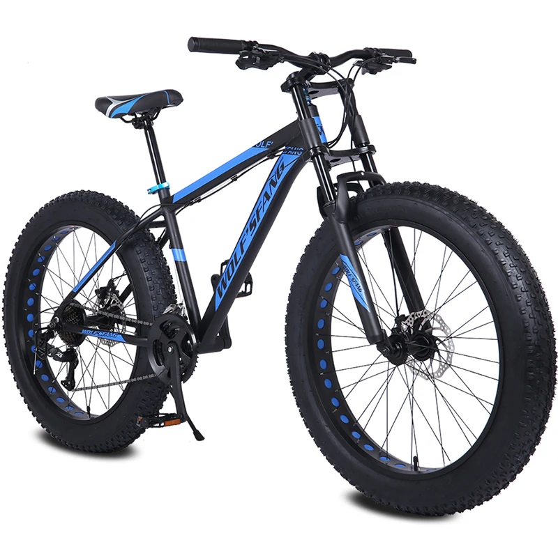 Aluminum Alloy Frame Snow Wide Tire Double Front Ffork Men Women Cycling