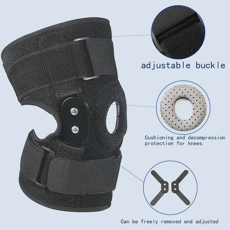 

Unisex Knee Pads Brace for Joint Pain Ajustable Compression Patella Knee Support for Men Women Sports Training Gym Kneepads