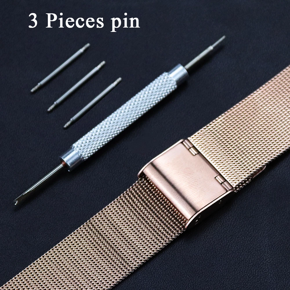 Milanese Watch band 8mm 10mm 12mm 14mm 16mm 18mm 20mm 22mm 24mm Metal Strap for Amazfit GTS 2 Pop Pro 2e 3 GTS2 Mini GTR2 3 3Pro