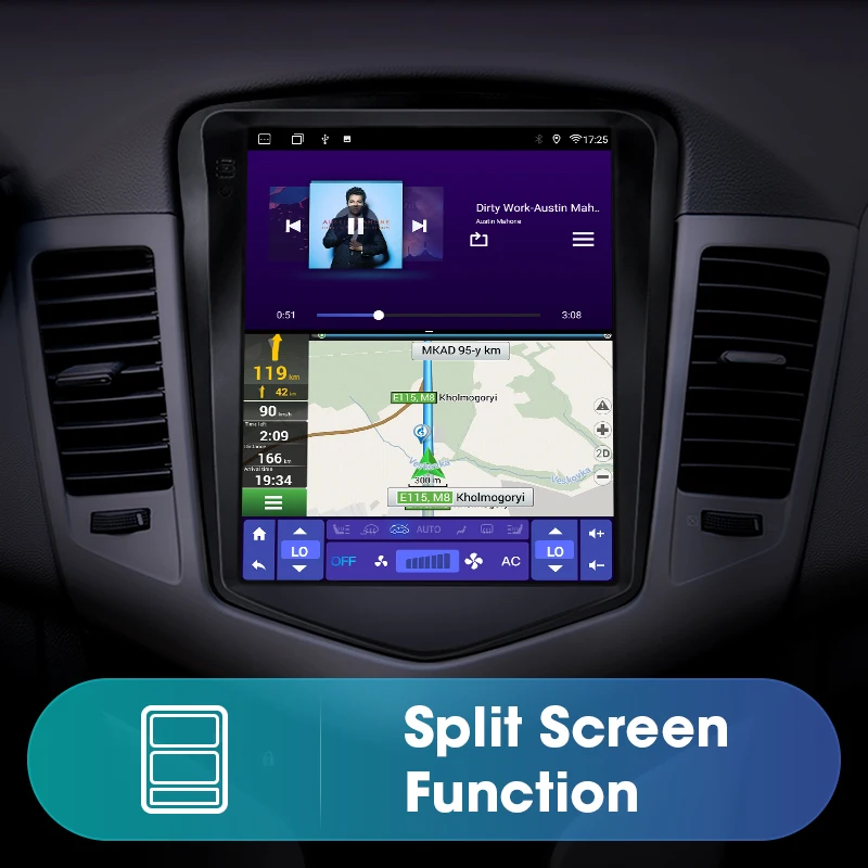Srnubi для Chevrolet Cruze J300 2008 - 2014 Android 10 автомобильный радиоприемник мультимедийный