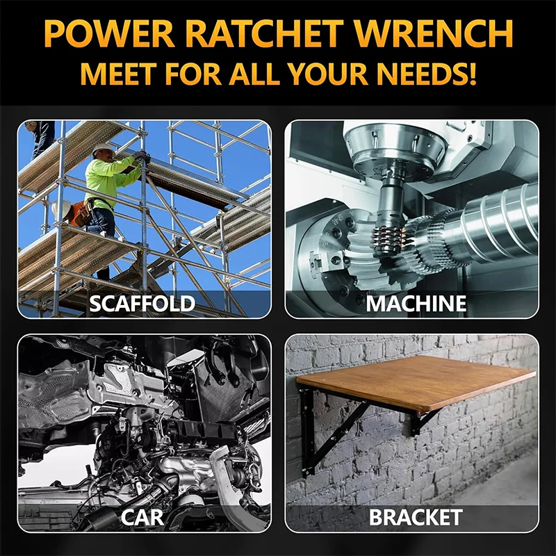 Ключ с храповым механизмом для литиевой батареи EGOD съемные винты гайки