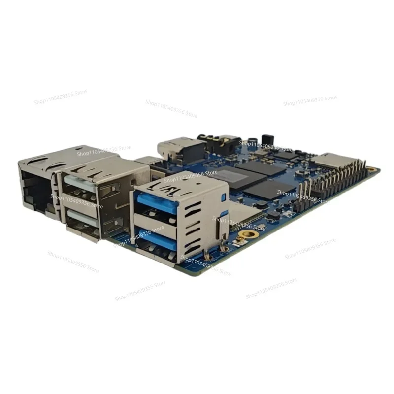 Фото Плата VoltS для Raspberry Pi 5, замена RK3588S, 8-ядерная основная плата собственной разработки, хешинг-мощность 6 TOPS, аналог Orange Pi 5B №5