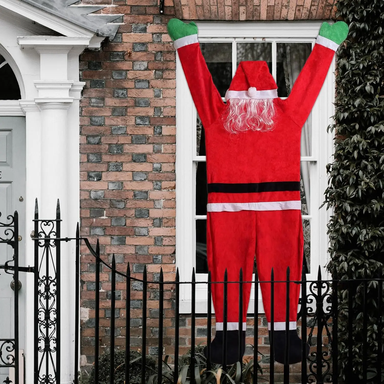 Большие подвесные рождественские украшения Санта-Клауса 43 3 дюйма Праздничные