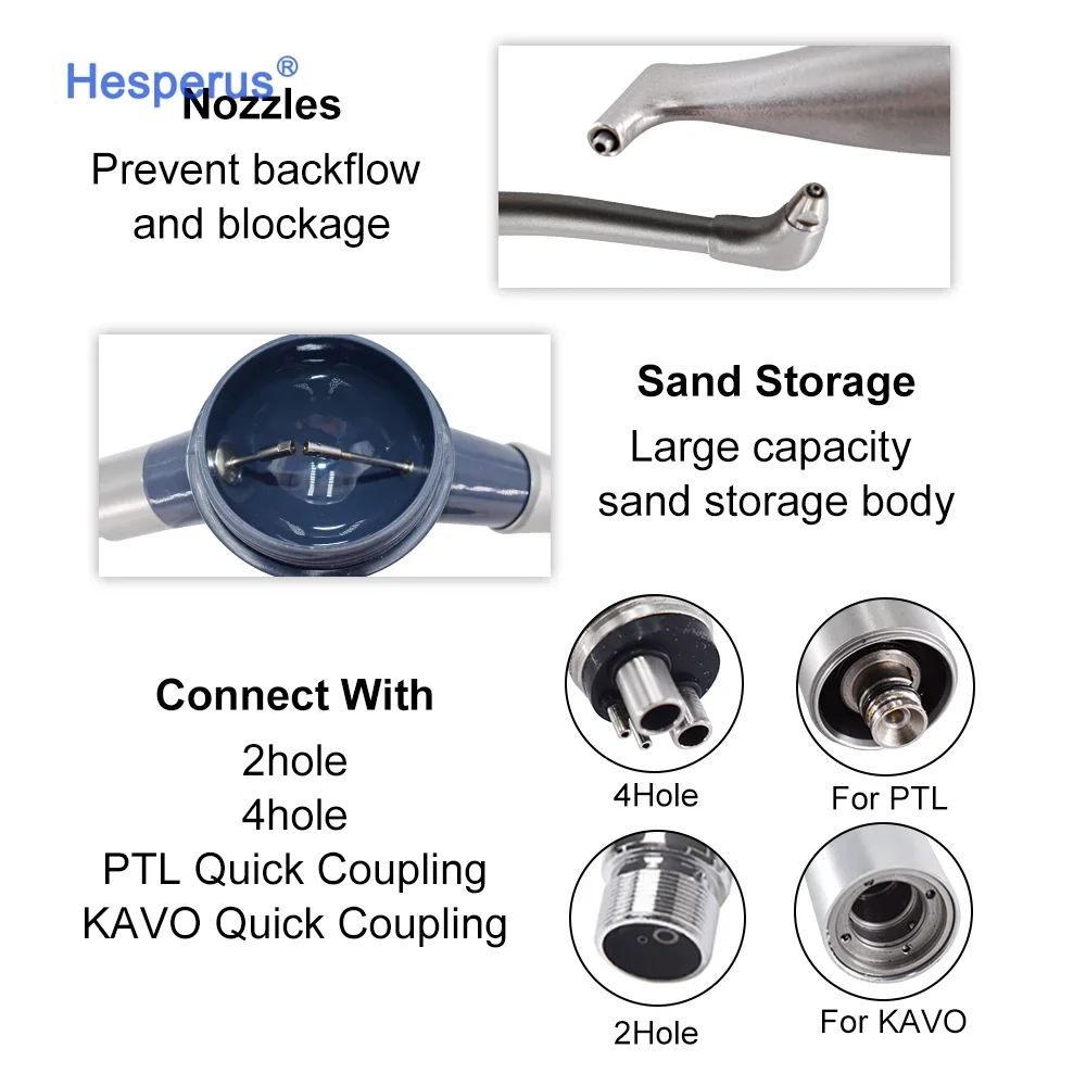 Новый M4/B2 Den tal Hygienist Prophy Air Flow Jet для полировки зубов подходит муфты NSK KaVo