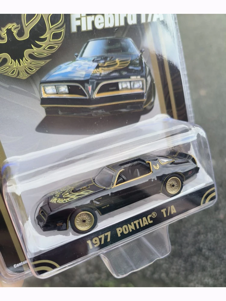 Литый под давлением сплав 1:64 1977 Pontiac TA Firebird модель автомобиля для взрослых Классическая коллекция статический дисплей подарок для мальчика игрушка новая искусственная кожа (art.: 3920bec192cd5) - 3920bec192cd5