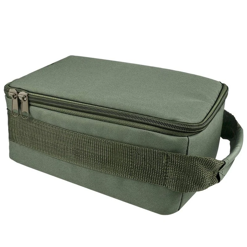 

Fishing Reel Bag Oxford Fishing Tackle Bag Portable Waterproof Fishing Reel Organizer For Spinning Baitcasting Fly Reels