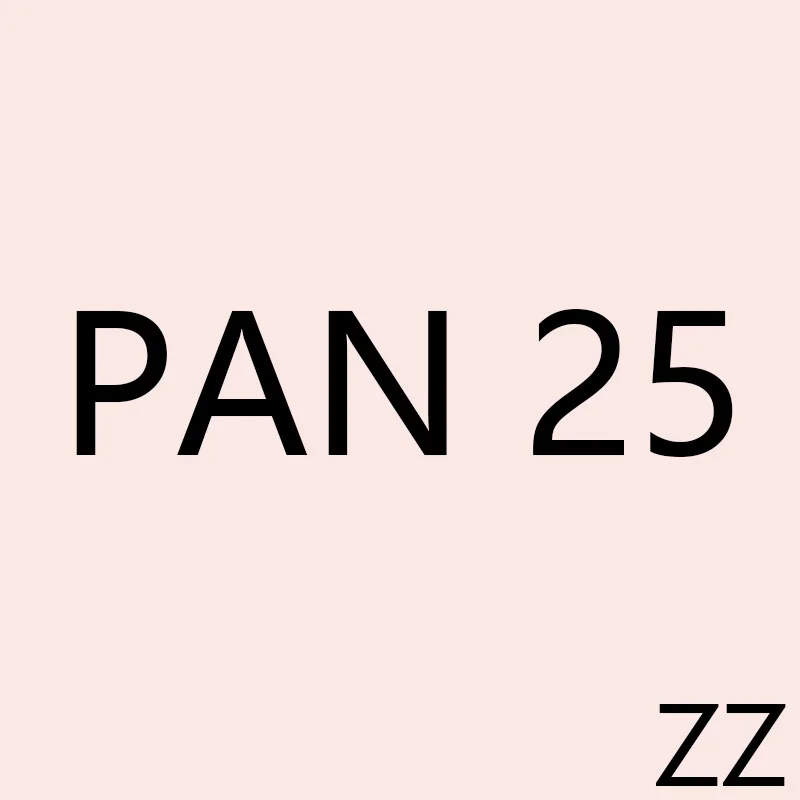 

PAN ZZ 25