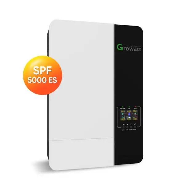

Growatt SPF 5000 ES Dc To Ac Solar Power Inverter IP20 48V 5000w Off Grid Solar Inverter With Wifi