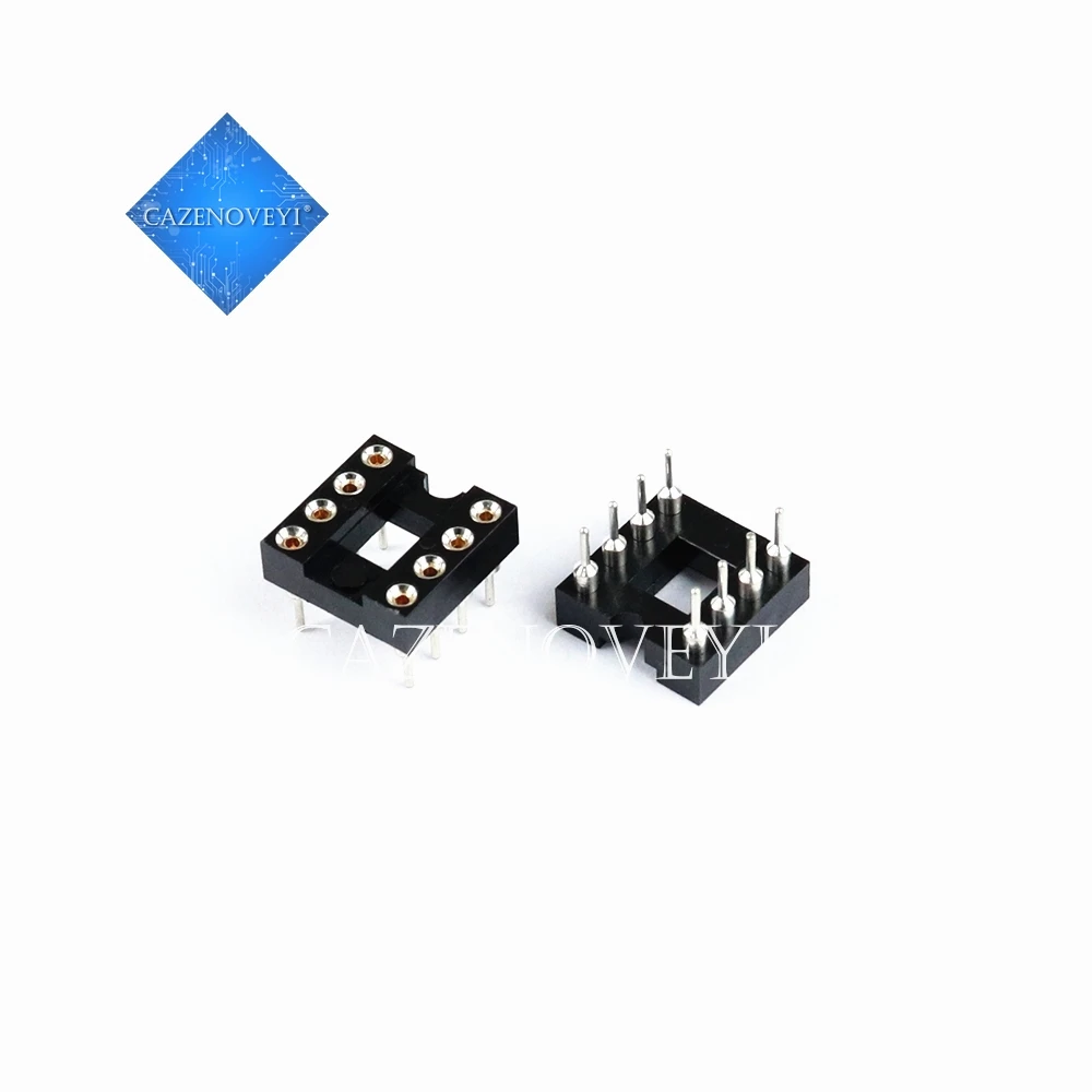 10 шт. разъём для розетки с круглым отверстием DIP 6 8 14 16 18 20 24 28 32 40-контактные