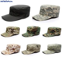 fitted hats mens army military camo caps flat top baseball desert digital camouflage cap women soldier hat unisex camo hats