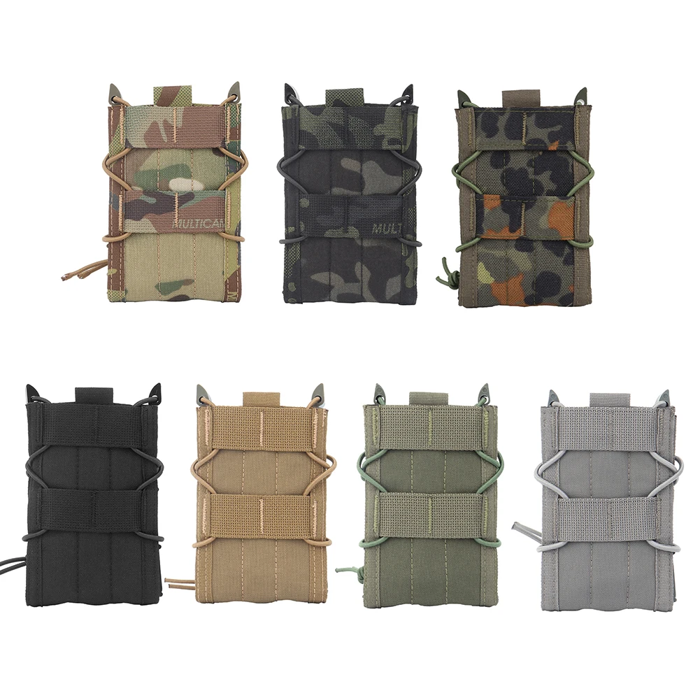 

500D Nylon Magazine Pouch Portable Outdoor Magazine Pocket Functional Bag Lightweight Accessories Storage for Hiking Climbing