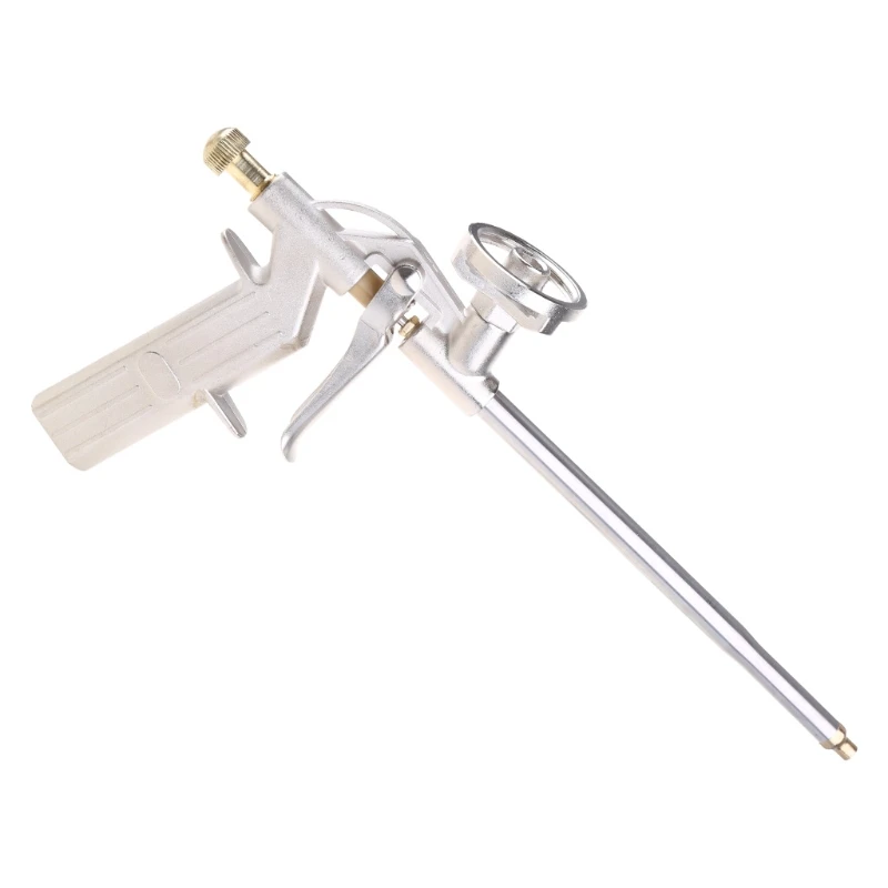

Foam Expanding Spray Gun Bubble Sealant Dispensing PU Insulating Applicator Tool Aluminum Alloy