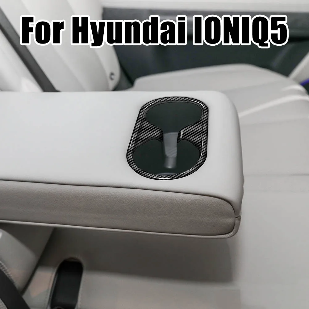 

Cup Holder Cover Trim Frame Ring For Hyundai IONIQ 5 2021+ ABS