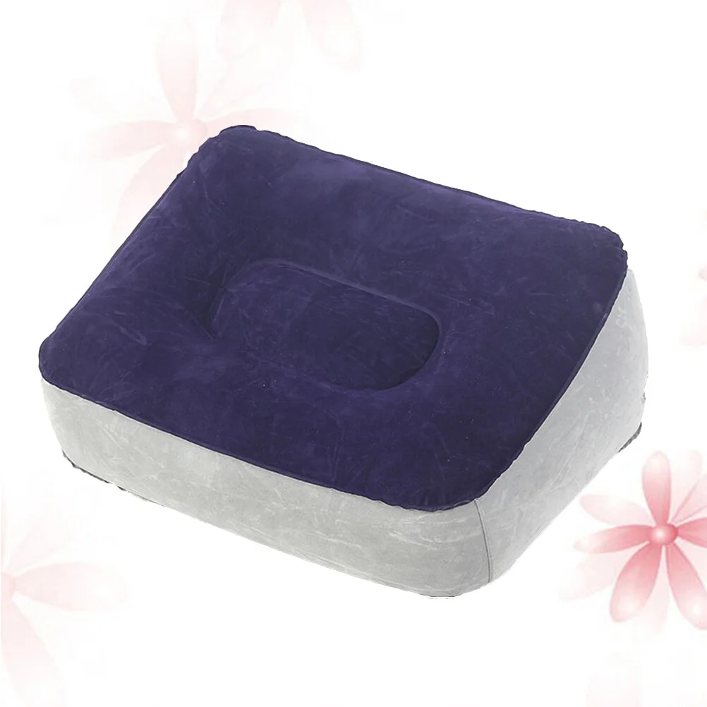 

2 Outdoor Step Mats Rest Pillow Relax Leg Cushion for Home, Office or Camping ( Grey Blue )