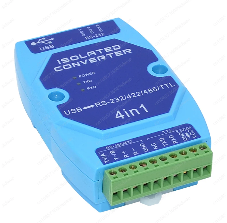 USB-преобразователь с оптической изоляцией в rs485 422 232