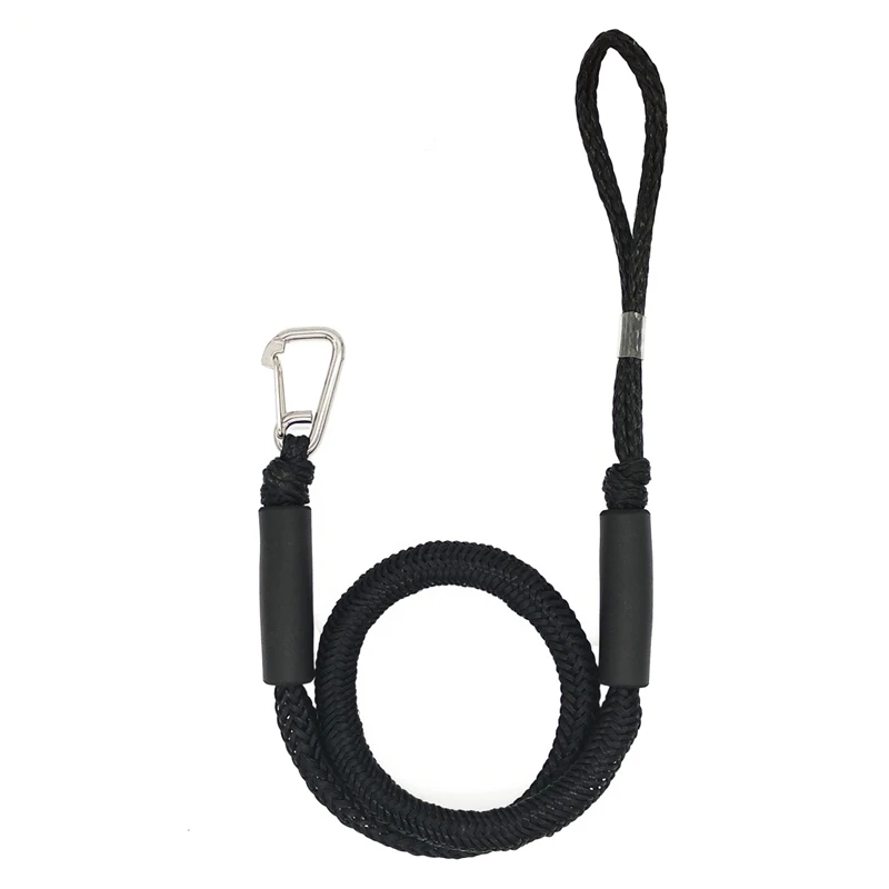 Anchor Rope Cord Dockline Boats Kayak Replacement Black