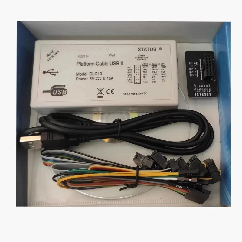 Фото Кабель-эмулятор Xilinx DLC10 для загрузки программ, USB-кабель для платформ FPGA DLC9LP №5