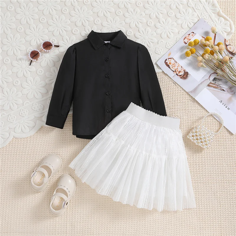 

Рубашка с длинным рукавом и отложным воротником, на Возраст 3-6 лет