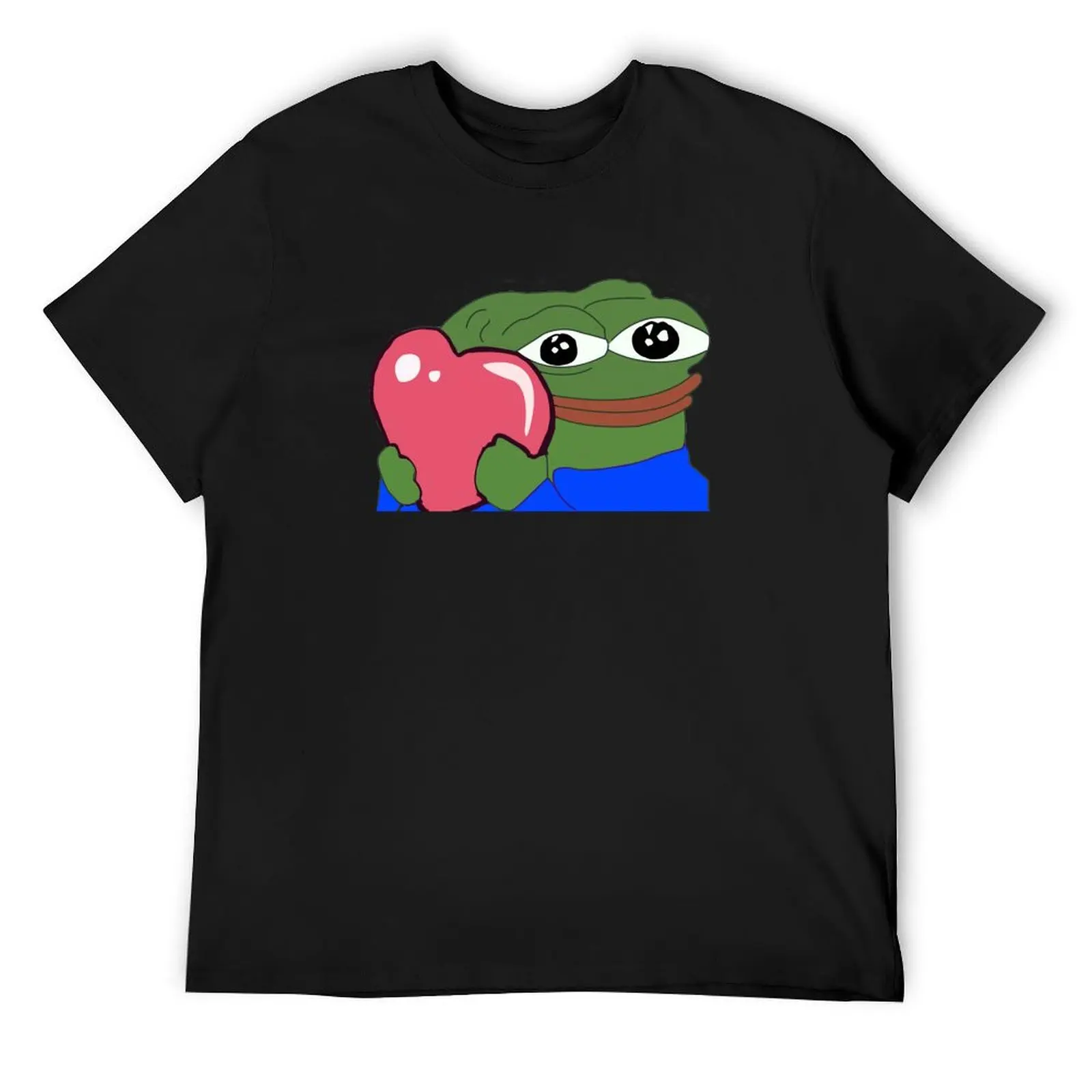 Футболка Peepo Heart Pepe Love одежда в стиле хиппи мешковатые рубашки винтажные мужские
