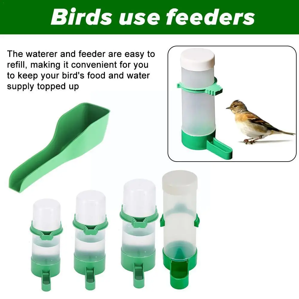 

Автоматическая поилка для птиц, питьевой фонтан, клетка, бутылка для домашних животных, чашка-диспенсер, быстрая чаша, M5V5
