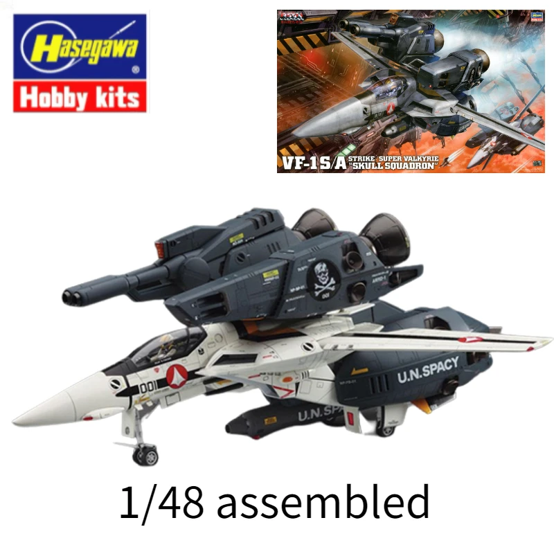 Экшн-фигурки Hasegawa 1/48 Robotech Macross VF-1S/A Assault Super Valkyrie сборные экшн-фигурки в виде черепа