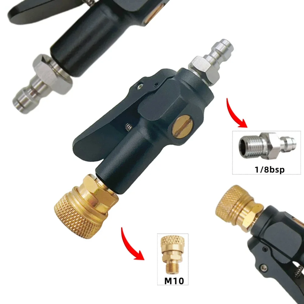 New Black 300 Bar Easy Quick Fill Adapter