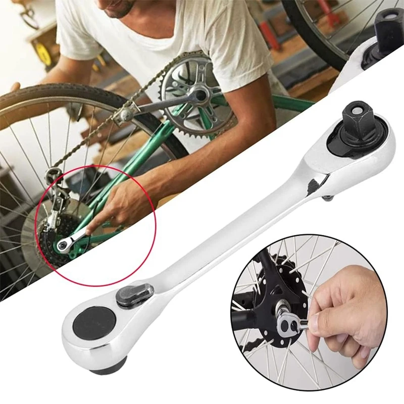 A53Q-1/4 дюйма мини-ключ с трещоткой 72 зубца приводной ключ храповым механизмом