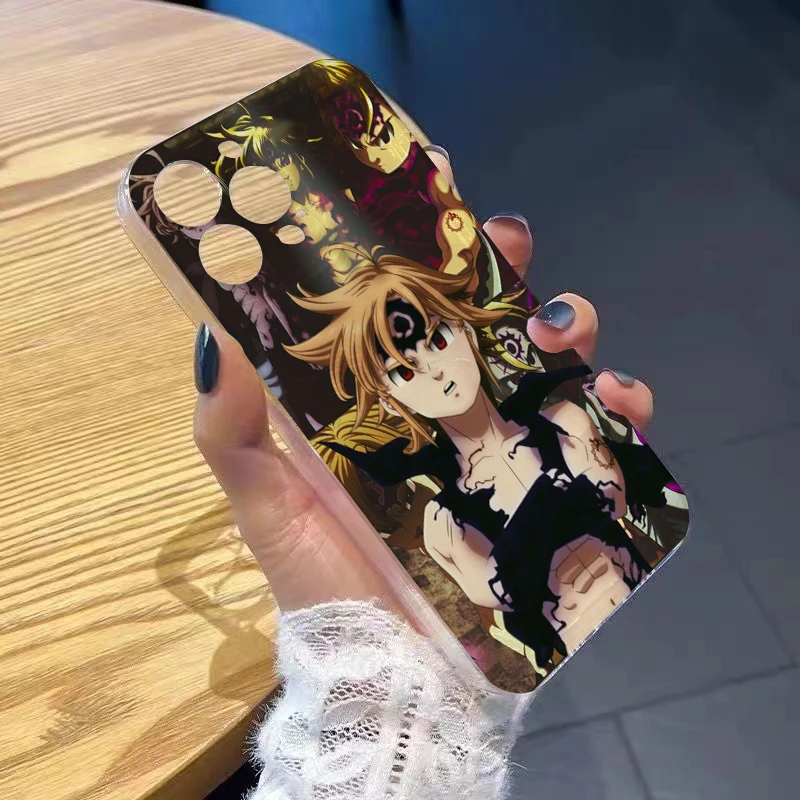 Мягкий чехол для телефона Seven D-Deadlys Sins Meliodas для iPhone 16 17 Air 14 Plus 15 Pro Max 16E 17E 13 Mini 12 11 XS 7 8 SE с узором Ba (art.: 3920dbe862cea) - 3920dbe862cea