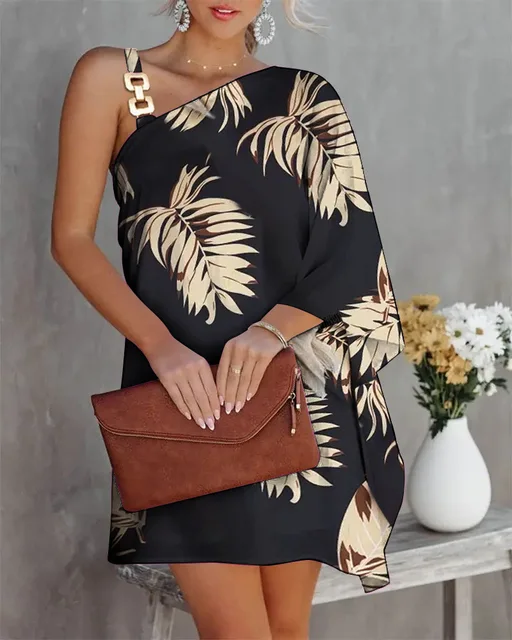 Summer Off The Shoulder Dress Women 