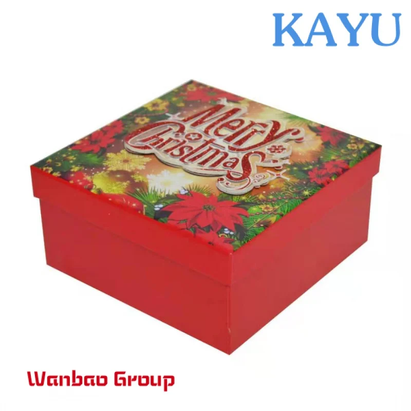christmas boxes packaging  christmas cardboard paper box gift packaging