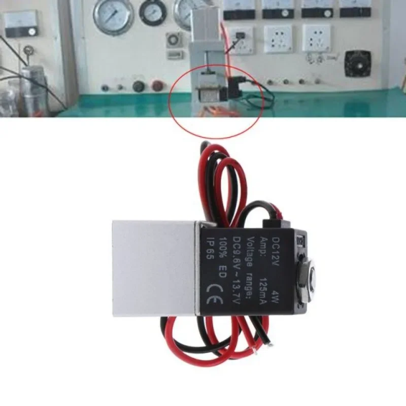 2V025-06 DC 12V24V110V220V Электромагнитный клапан 1/4 дюйма 1/8 2-ходовые нормально закрытые