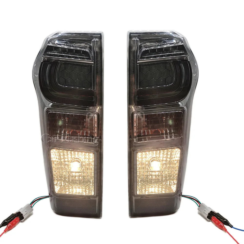For Isuzu pickup truck DMAX Ruimai Lingtuo Thai version Hong Kong rear tail light assembly modification LED
