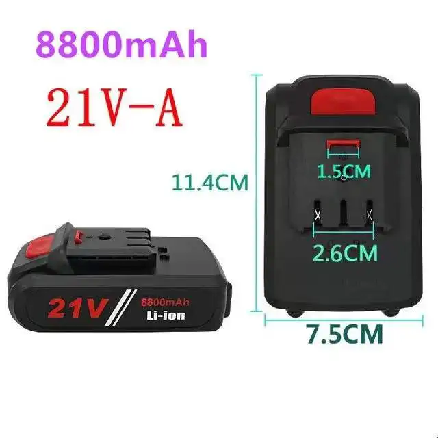 

quality 21V 36v 9800mah electric tool general rechargeable lithium battery electric screw driver electric drill Li-ion batter