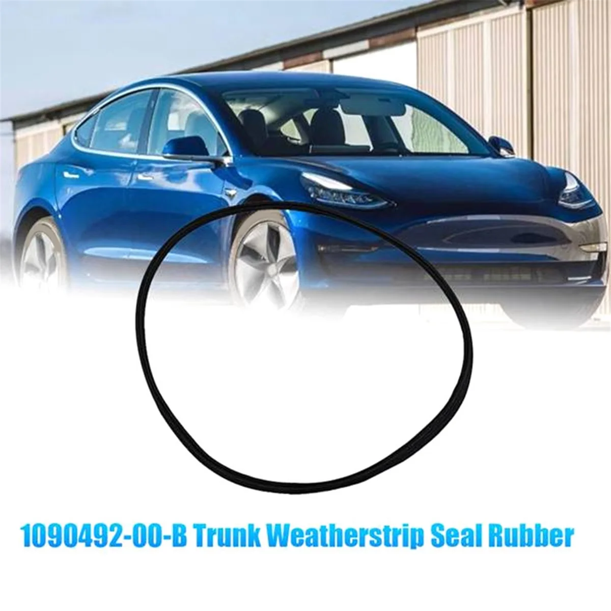 Автомобильный передний багажник Frunk Weatherstrip резиновая уплотнительная лента для