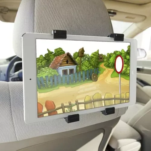 Автомобильный держатель на подголовник для iPad/планшета 7 -10 дюймов